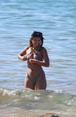 SOFIA JAMORA in Bikini on the Beach in Maui 12/24/2017