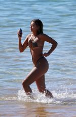 SOFIA JAMORA in Bikini on the Beach in Maui 12/24/2017