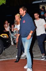 SOFIA RICHIE and Scott Disick at LIV Nightclub in Miami 12/08/2017