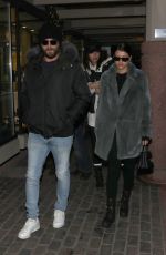 SOFIA RICHIE and Scott Disick Night Out in Aspen 12/30/2017