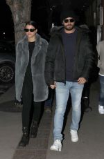 SOFIA RICHIE and Scott Disick Night Out in Aspen 12/30/2017