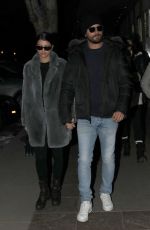 SOFIA RICHIE and Scott Disick Night Out in Aspen 12/30/2017