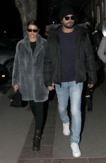 SOFIA RICHIE and Scott Disick Night Out in Aspen 12/30/2017