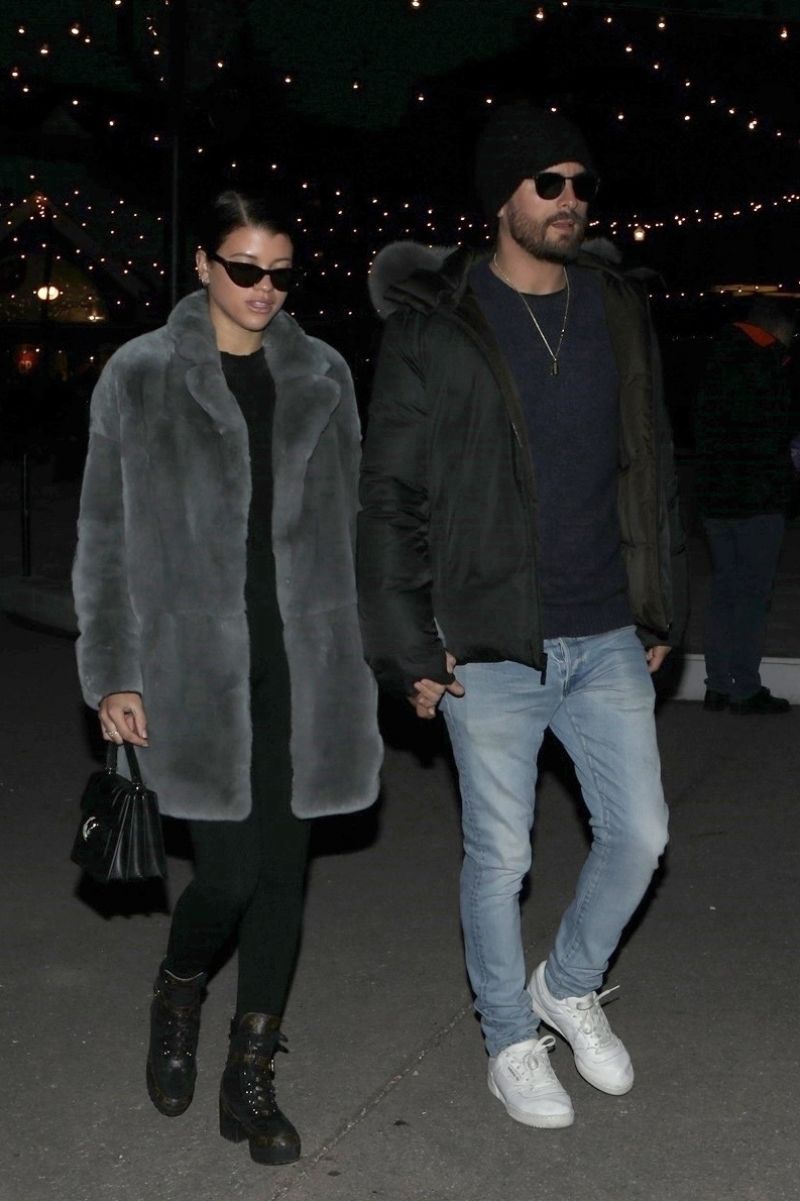 SOFIA RICHIE and Scott Disick Night Out in Aspen 12/30/2017 – HawtCelebs