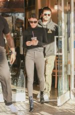 SOFIA RICHIE and Scott Disick Out for Coffee in Calabasas 12/22/2017