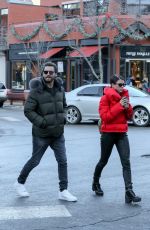 SOFIA RICHIE and Scott Disick Out Shopping in Aspen 12/29/2017