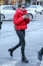 SOFIA RICHIE and Scott Disick Out Shopping in Aspen 12/29/2017