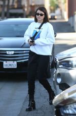 SOFIA RICHIE Arrives at Meche Salon in Los Angeles 12/21/2017