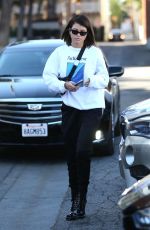 SOFIA RICHIE Arrives at Meche Salon in Los Angeles 12/21/2017