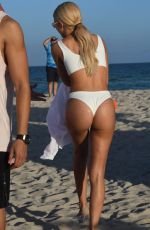 SOFIA RICHIE in Bikini at a Jet Ski Ride in Miami 12/08/2017