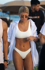 SOFIA RICHIE in Bikini at a Jet Ski Ride in Miami 12/08/2017