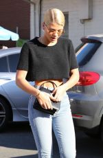 SOFIA RICHIE in Jeans Out in Beverly Hills 12/16/2017