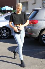 SOFIA RICHIE in Jeans Out in Beverly Hills 12/16/2017