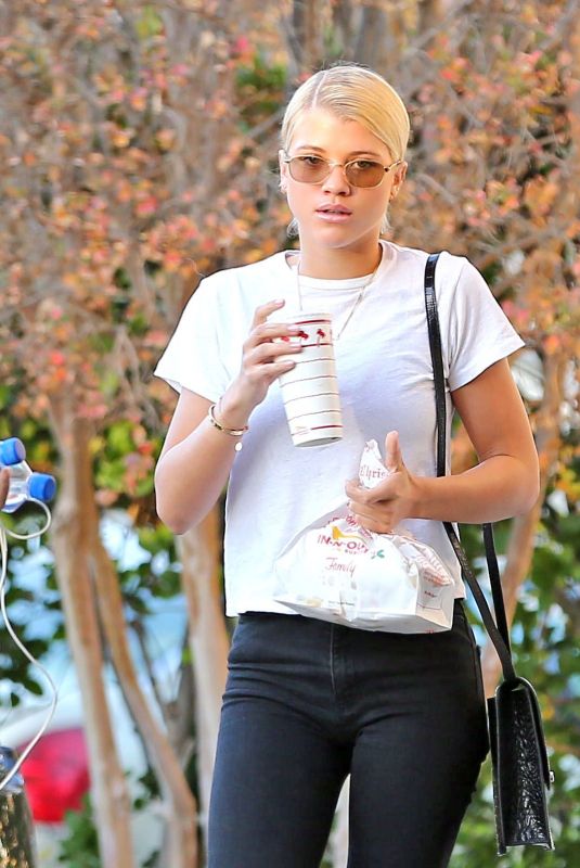 SOFIA RICHIE Out in Calabasas 12/12/2017