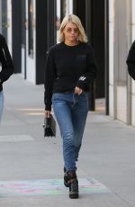 SOFIA RICHIE Out Shopping in Beverly Hills 12/16/2017