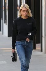 SOFIA RICHIE Out Shopping in Beverly Hills 12/16/2017