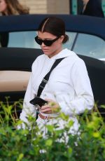 SOFIA RICHIE Shows off Her New Darker Hair at Barneys New York in Beverly Hills 12/23/2017
