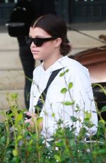 SOFIA RICHIE Shows off Her New Darker Hair at Barneys New York in Beverly Hills 12/23/2017