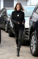 SOFIA RICHIE Shows off New Brunette Hair Out in Beverly Hills 12/20/2017