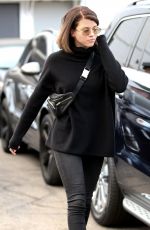 SOFIA RICHIE Shows off New Brunette Hair Out in Beverly Hills 12/20/2017