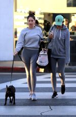 SOPHIA and OLIVIA PIERSON Out Shopping in Beverly Hills 12/01/2017