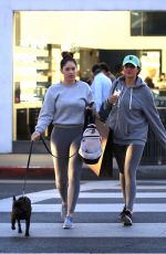 SOPHIA and OLIVIA PIERSON Out Shopping in Beverly Hills 12/01/2017
