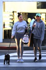 SOPHIA and OLIVIA PIERSON Out Shopping in Beverly Hills 12/01/2017