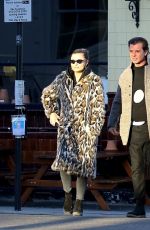 SOPHIA THOMALLA Out in Primrose Hill 12/28/2017