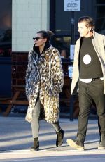 SOPHIA THOMALLA Out in Primrose Hill 12/28/2017