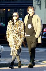 SOPHIA THOMALLA Out in Primrose Hill 12/28/2017