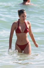 SOPHIA VANTUNO in Bikini at a Beach in Miami 12/07/2017