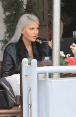 SOPHIA VEGAS WOLLERSHEIM Out for Lunch in Beverly Hills 12/20/2017