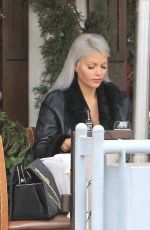 SOPHIA VEGAS WOLLERSHEIM Out for Lunch in Beverly Hills 12/20/2017