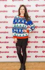 SOPHIE ELLIS-BEXTOR at Llorraine Show in London 12/15/2017