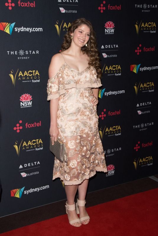 SOPHIE HAWKSHAW at Australian Academy Cinema Television Arts Awards Luncheon in Sydney 12/04/2017