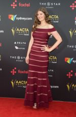 SOPHIE HAWKSHAW at 2017 AACTA Awards in Sydney 12/06/2017