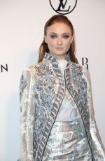 SOPHIE TURNER at An Evening Honoring Louis Vuitton and Nicolas Ghesquiere in New York 11/30/2017