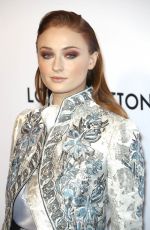 SOPHIE TURNER at An Evening Honoring Louis Vuitton and Nicolas Ghesquiere in New York 11/30/2017
