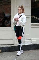 SOPHIE TURNER Out and About in New York 12/02/2017