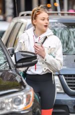 SOPHIE TURNER Out and About in New York 12/02/2017
