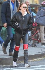 SOPHIE TURNER Out Shopping in New York 12/01/2017