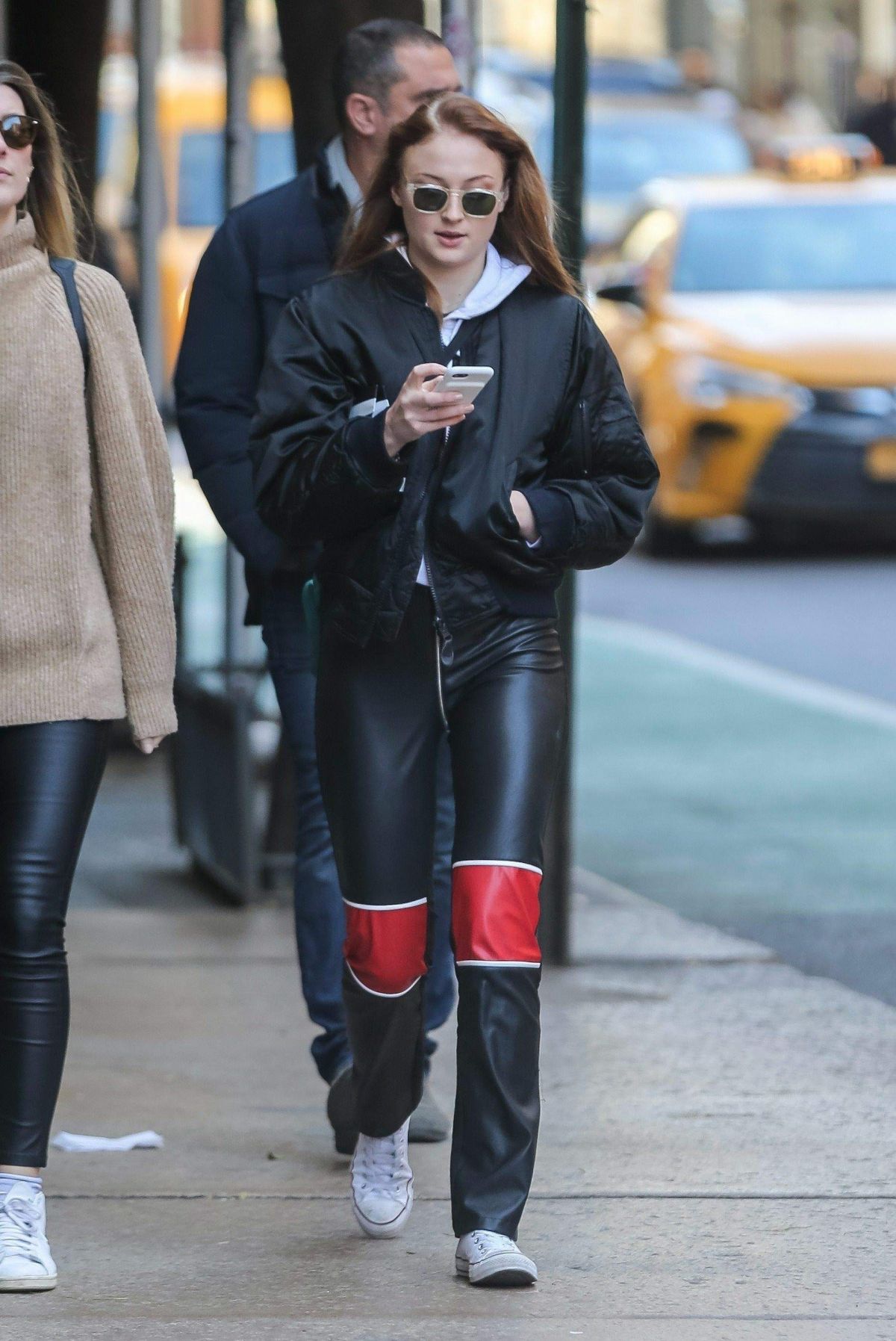 SOPHIE TURNER Out Shopping in New York 12/01/2017 – HawtCelebs