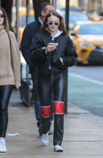 SOPHIE TURNER Out Shopping in New York 12/01/2017