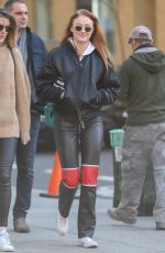 SOPHIE TURNER Out Shopping in New York 12/01/2017