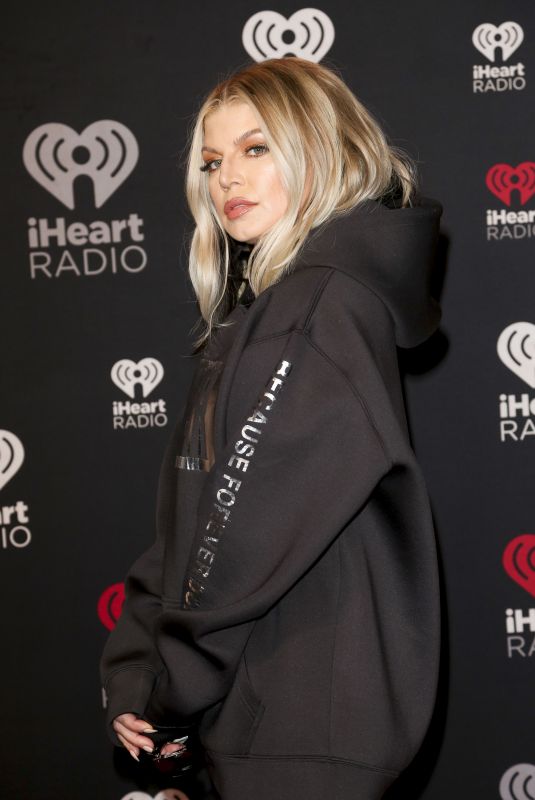 STACY FERGIE FERGUSON at Iheartradio Jingle Ball in Toronto 12/09/2017