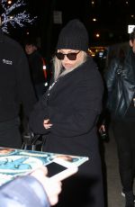 STACY FERGIE FERGUSON Leaves Beacon Theater in New York 12/13/2017