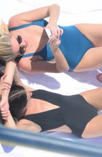 STASSI SCHROEDER and KRISTINA KELLY in Swimsuits at Bondi Icebergs 12/16/2017