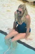 STASSI SCHROEDER and KRISTINA KELLY in Swimsuits at Bondi Icebergs 12/16/2017