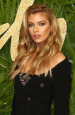 STELLA MAXWELL at British Fashion Awards 2017 in London 12/04/2017