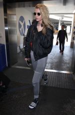 STELLA MAXWELL at LAX Airport in Los Angeles 12/27/2017